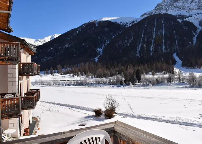 شقة فندقية Miragolf Madulain